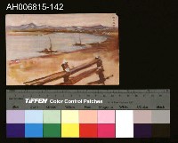 藏品(中國風景風俗繪畫明信片)的圖片